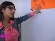 Preview 1 of MIA KHALIFA - Mia Khalifa Shares Her Knowledge On Giving The Best Blowjobs And Handjobs
