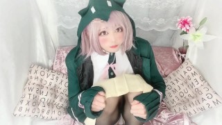 【Asian Femboy】 Hentai Cosplayer get fucked, dildo play Tamamo Race Queen part.5