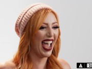 Preview 3 of UP CLOSE - How Women Orgasm With Busty Redhead Lauren Phillips! SOLO FEMALE MASTURBATION! FULL SCENE