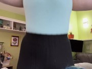 Preview 2 of Slow Motion Huge Tit Jumping Jacks