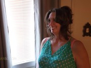 Preview 3 of A Mature MILF Masseuse Sucks And Fucks Her Blind Psychiatrist While Giving Him A Massage.