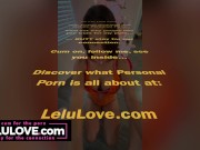 Preview 1 of Stripper babe gives YOU lap dance while sucking your cock to big facial cumshot - Lelu Love