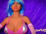 Preview 3 of PINK SATISFACTION! FANTASTIC DOLL IS READY TO FUCK HOT... REVIEW!