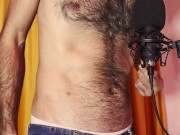 Preview 3 of ASMR MALE | Hairy Chest Rubbing