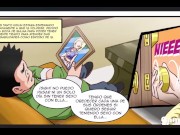 Preview 2 of Android 18 Sucks Every Last Drop Of Cum From Krillin's Cock - Dragon Ball Hentai