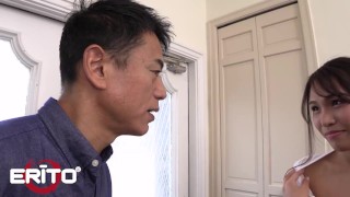 Japanese sex with Chihiro Akino and lover uncensored.