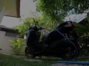 Preview 3 of Alena Witch russian cute girl washing her bike