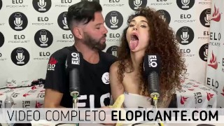 Latina Olivia Prada beautiful young lady rides sex machine and cums like crazy | Juan Bustos Podcast