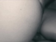 Preview 2 of Lying down, black and white. Deep fuck and she moves very tasty