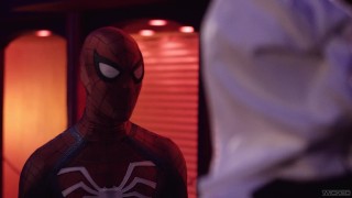 SPIDEYPOOL - Spiderman Eats And Fucks Gwen Stacy's Hot Pussy - Wicked