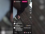 Preview 3 of Instagram Live Sex Show From Public Places