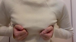 Japanese wife masturbates with nipple hentai❤︎amateur homemade