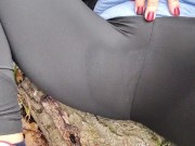 Preview 1 of Her Sweaty Wet Pussy ~ Milf Masturbating in Nature