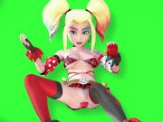 Preview 6 of 3D cartoon Anal Gape Prolapse Harley Quinn DC Gwen Big Tits Tennyson Solo Aheago Tight Pussy Part 4