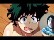 Preview 1 of Reaction / I got horny watching anime sex for the first time