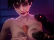Preview 3 of Blythe Has Sex With Captain (Part 2) [4K, 60FPS, 3D Hentai Game, Uncensored, Ultra Settings]