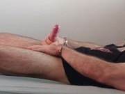 Preview 6 of I woke up trapped and ended up masturbating until I came - Solo Male Masturbation