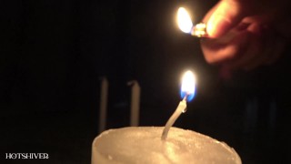 delicious threesome sex with candlelight and lots of oil