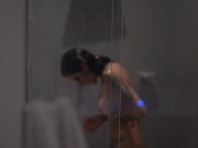 Preview 5 of Stranger discovers me in the shower and fucks me until he leaves my pussy full of milk