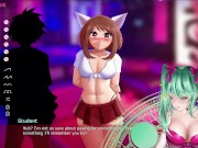 Preview 3 of Mystic Vtuber Plays "Tuition Academia" (My Hero Academia Porn Game) Fansly Stream #8! 12-01-23