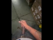 Preview 2 of Coworker caught me jacking off at work