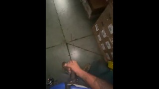Coworker caught me jacking off at work