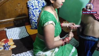 Punjabi Bhabhi persuades her brother-in-law to insert cock in her ass Clear Punjabi Audio