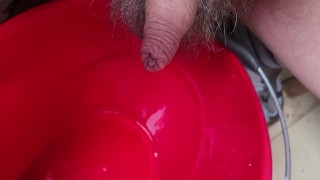 Pissing in the bucket 2