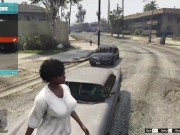 Preview 1 of GTA 5 - I Try To Get Fucked Up By Police Nude Mod installed Game play