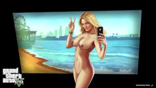 GTA 5 - I Try To Get Fucked Up By Police Nude Mod installed Game play