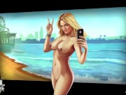 Preview 3 of GTA 5 - Strip Club [Part 01] Nude Mod installed Game play