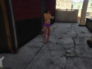 Preview 5 of GTA 5 - Strip Club [Part 01] Nude Mod installed Game play