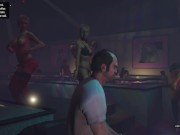 Preview 3 of GTA 5 - Strip Club [Part 1.1] Nude Mod installed Game play