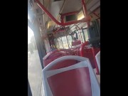 Preview 1 of Adventure on the bus I show my cock