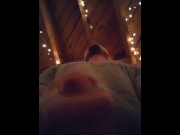 Preview 5 of POV getting cummed on, cum on your face