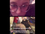 Preview 5 of Russian Exhibitionist Couple Gets Freaky On Insta Live