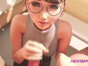 Preview 3 of Japanese Teacher Realistic 3D HENTAI
