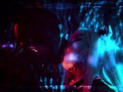 Preview 1 of chica cyborg es atada y entrenada con fuck machine 👾₊ ⊹ - Metami Succubus . Mars