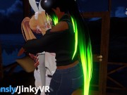 Preview 1 of 🐇VR ERP - Bunny gets non-stop POUNDED on the PATIO - Part 1 | JinkyVR (ft. Emerald_Afia)