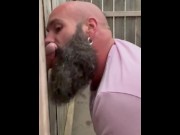Preview 2 of Ginger Farm Boy asked for Head at Outdoor Gloryhole