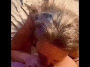 Preview 3 of Cumming on my wife’s face after blowjob💦😛