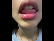Preview 3 of Jerk Off And Cum In My Asian Mouth JOI | Hinasmooth
