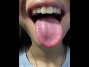 Preview 5 of Jerk Off And Cum In My Asian Mouth JOI | Hinasmooth