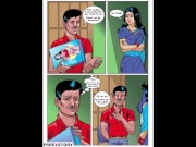 Preview 1 of Savita Bhabhi Episode One - Bra Salesman - Indian porn comics - Lust of hot desi bhabhi