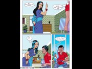 Preview 2 of Savita Bhabhi Episode One - Bra Salesman - Indian porn comics - Lust of hot desi bhabhi