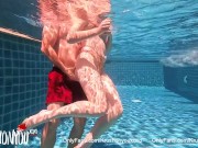 Preview 2 of UNDERWATER BALLBUSTING IN PRIVATE POOL IN THAILAND FOR HONEYMOON!