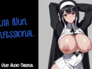 Preview 1 of Futa Nun Confessional Booth Glory Hole Blowjob (Preview)