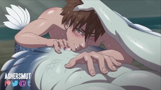 Submissive boyfriend explores your wet mermussy | Hiccup & Jack Frost ANIMATION (preview)