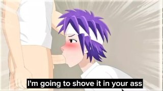 My Straight Stepbrother Fucks Me and Cumshot in My Ass | Hentai Hot Anime | Gay Toons Sex