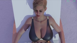 Hole House Gameplay - Mad Moxxi MILF Bent Over Dripping Creampie